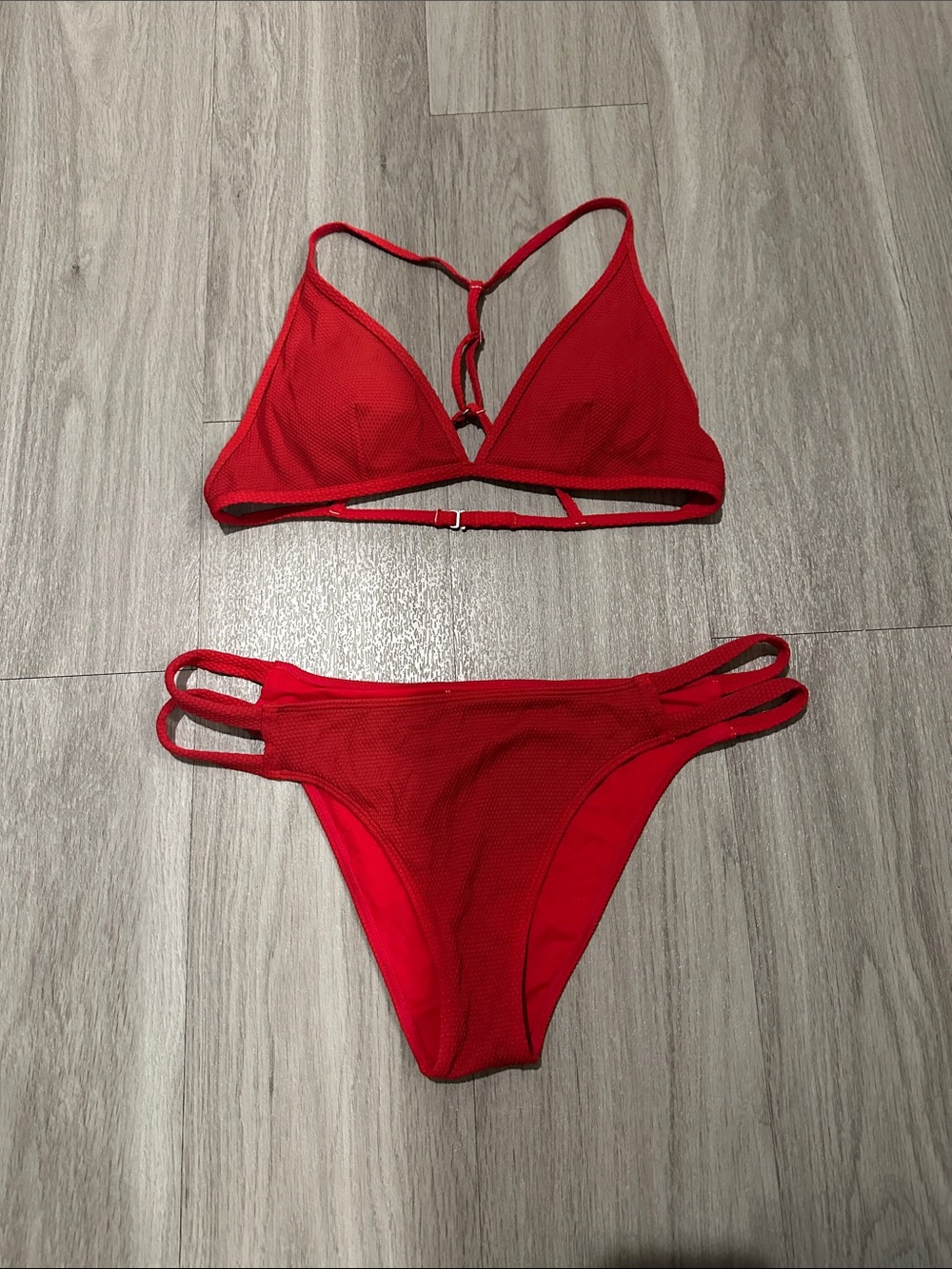Abercrombie & fitch red bikini